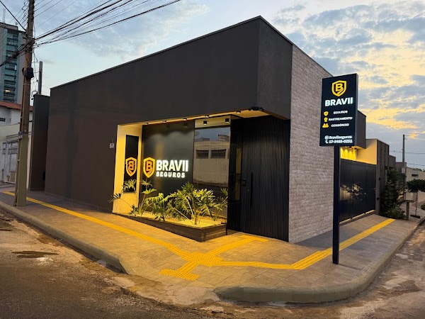Fachada da loja Bravii Seguros